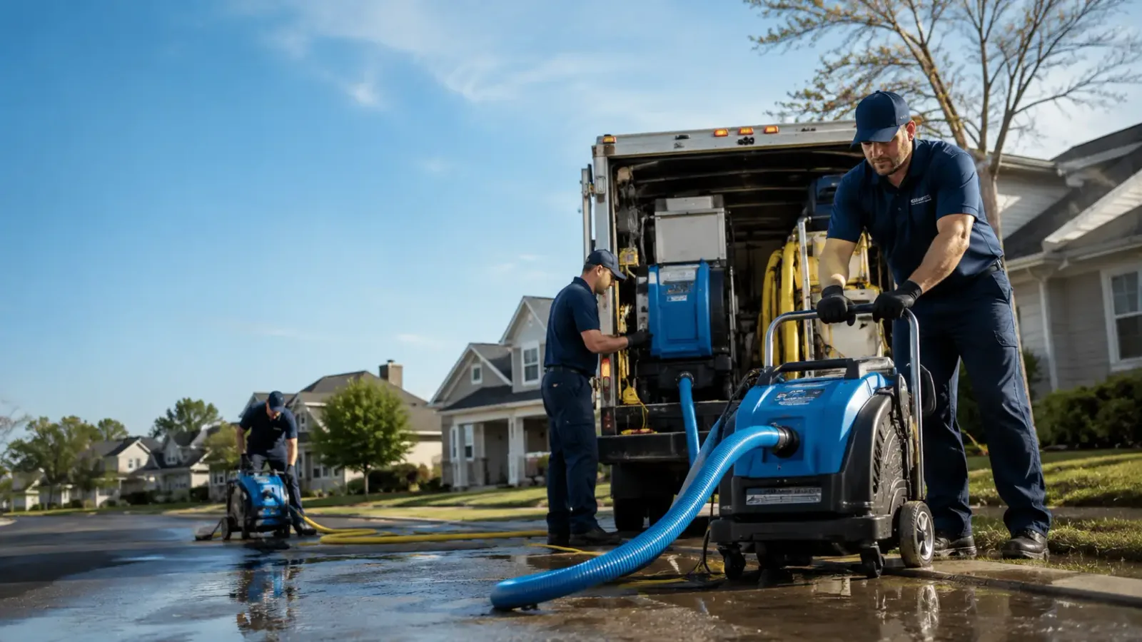 Flood Damage Cleanup in Saratoga, TX